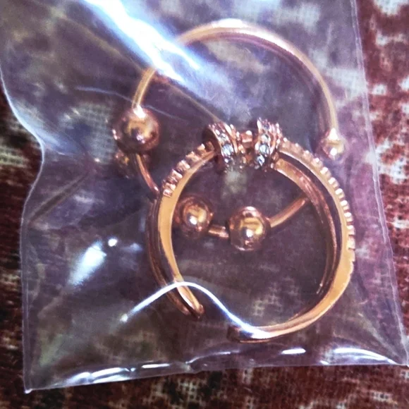 3PCs Spinner Ring Fidget Ring Anxiety Ring - Picture 5 of 8